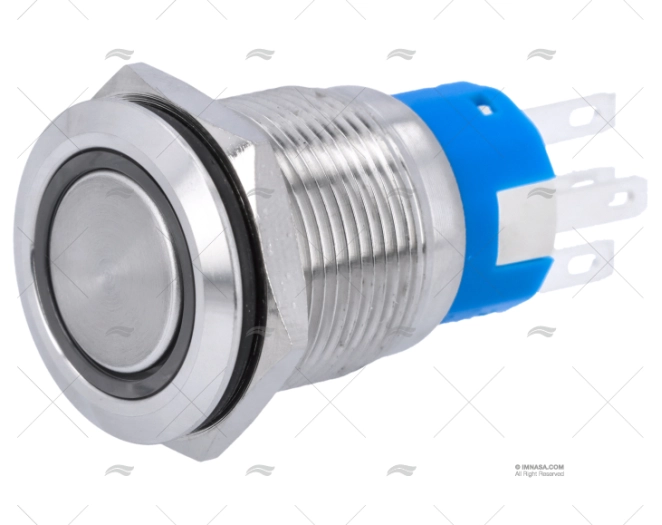 INTERRUPTOR LIGA-DESLIGA 12V COM LED AZUL 5A