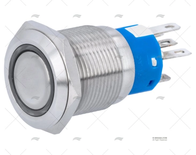 INTERRUPTOR LIGA-DESLIGA 24V COM LED AZUL 5A