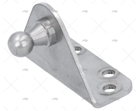 SUPPORTO 'L' 51x21x35 C/PALLA INOX 10mm