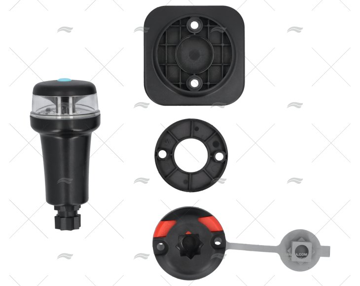 LUCE 360º A BATTERIE  ESTRARIBILE 136mm