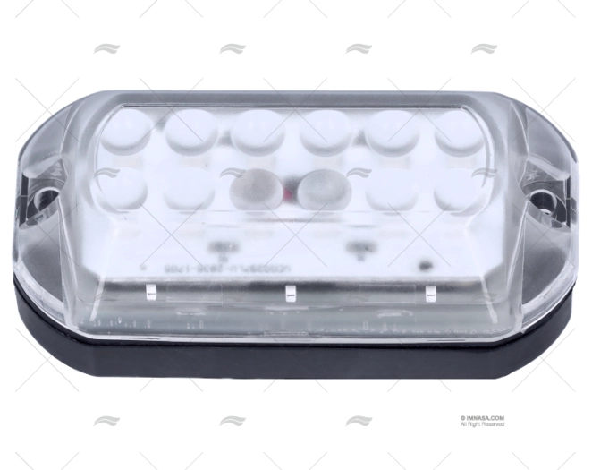 LUZ SUBMERSÍVEL AZUL 12V POLÍMERO
