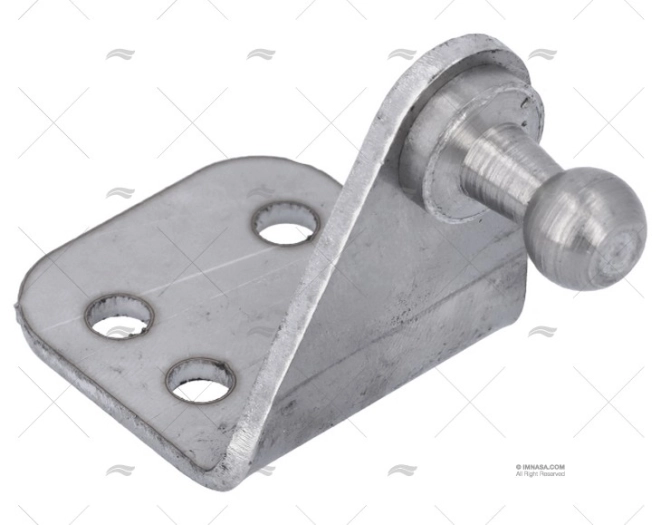 SUPPORTO AMMORTIZZATORE L CURVO PALLA 10mm A