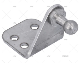 SUPPORTO AMMORTIZZATORE L CURVO PALLA 10mm A