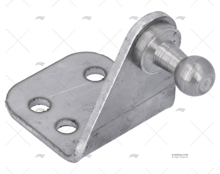 SUPORTE AMORTECEDOR L CURVO BOLA 10mm A