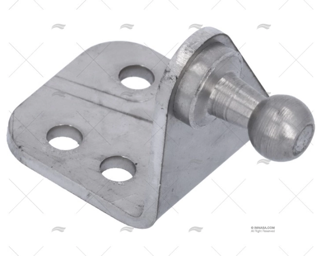 SUPORTE AMORTECEDOR L CURVO BOLA 10mm B