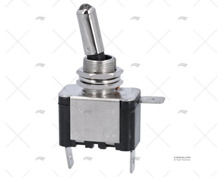 Interruptor ON-OFF 25A/12V/3PIN Luz Branca