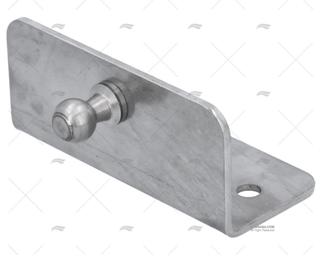 SUPPORTO AMMORTIZZATORE "L" PALLA 13mm