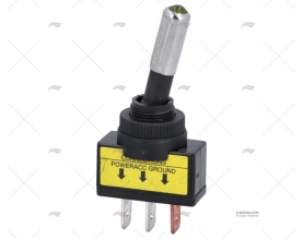 INTERRUPTOR. LIGA-DESLIGA 20A/12V/3PIN LUZ AMARELA