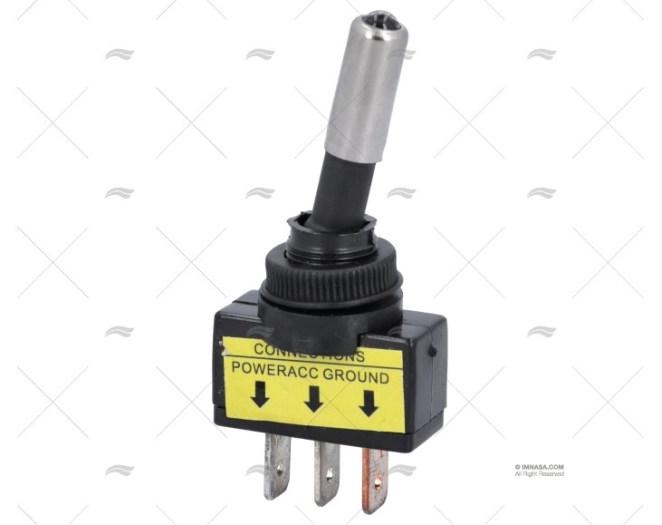 INTERRUPTOR. LIGA-DESLIGA 20A/12V/3PIN LUZ AZUL