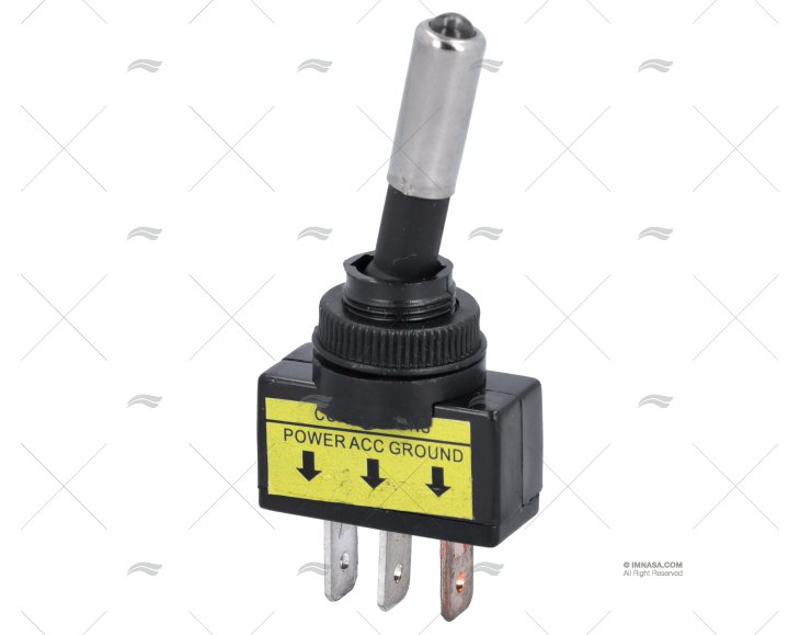 Int. ON-OFF 20A/12V/3PIN Luce bianca