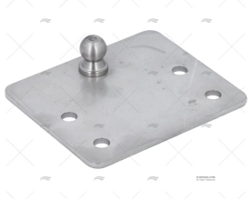 SUPPORTO AMMORTIZZATORE DRITTO PALLA 13mm