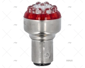 LED LAMP BAY15D+- 12V 0.7W RED
