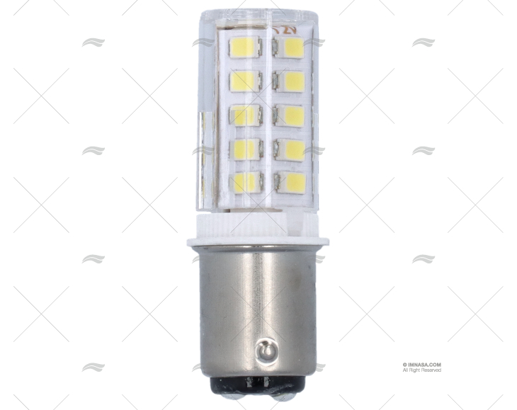 BOMBILLA BAY15D 12V  2.5W LED 50.47x15.