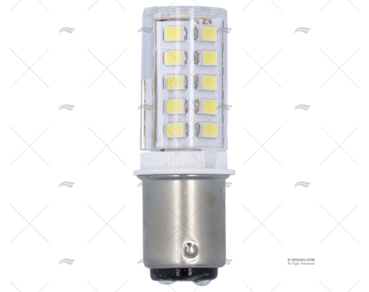 LAMPE BA15D LED 12V  2.5W 50.47x15.2mm