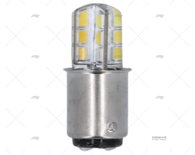 LÂMPADA BA15D  12V  2W LED 38.6x15.2mm