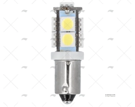 LAMPADINA BA9S  12V  1.2W LED 34.6x 9.2mm