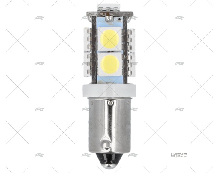 LAMPARA BA9S  12V LED 1.2W 34.6x 9.2mm