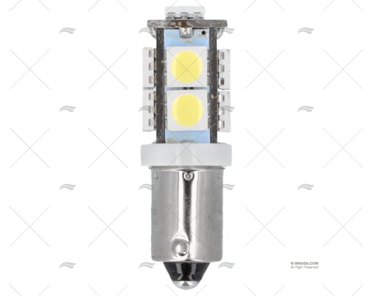 LAMPE BA9S LED 12V 1.2W 34.6x 9.2mm