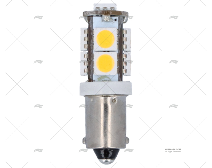 LAMPE BA9S LED 12V 1.2W 34.6x 9.2mm