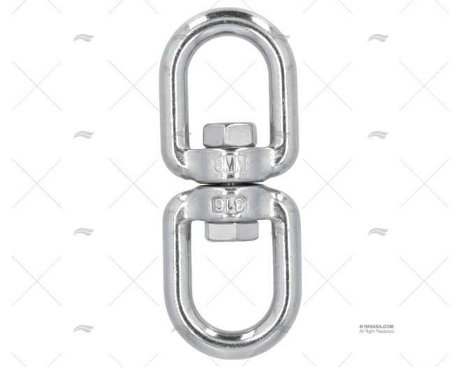 GIRELLA INOX 8mm AISI-316