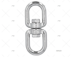 GIRATÓRIO INOX 8mm AISI-316