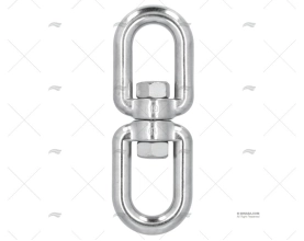 GIRATÓRIO ARGOLA-ARGOLA INOX SS 316 19mm