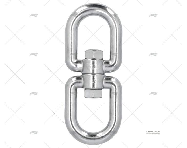 GIRELLA ANELLO-ANELLO INOX SS 316 25mm