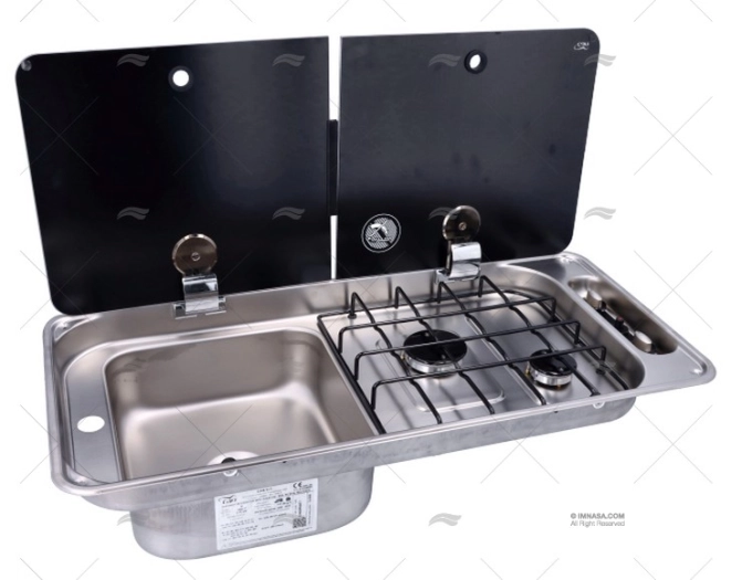 CUCINA 2 FUOCHI CON LAVELLO A SINISTRA CAN