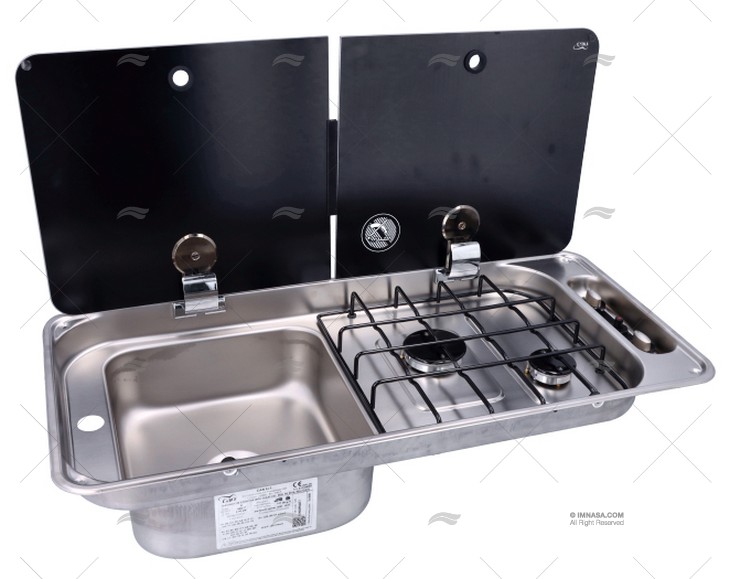 CUCINA 2 FUOCHI CON LAVELLO A SINISTRA CAN