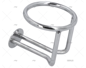 SUPPORTO 1 BICCHIERE INOX SS 316