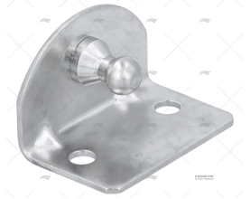 SUPORTE AMORTECEDOR COM BOLA 10mm DIÂM.