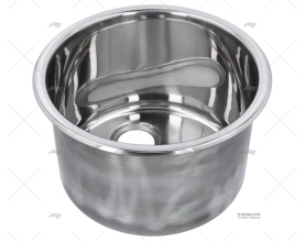 CYLINDRICAL SINK SS 304 183mm