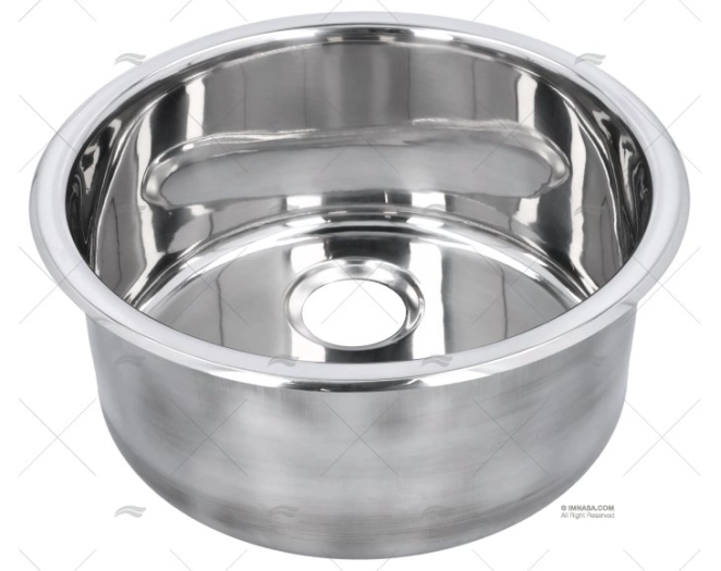 LAVELLO CILINDRICO INOX AISI 304 134mm