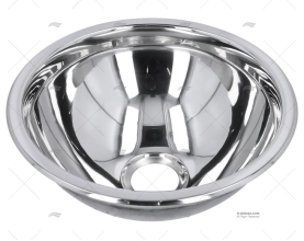 LAVELLO MEZZA VASCA SPHERA INOX AISI 304 292mm
