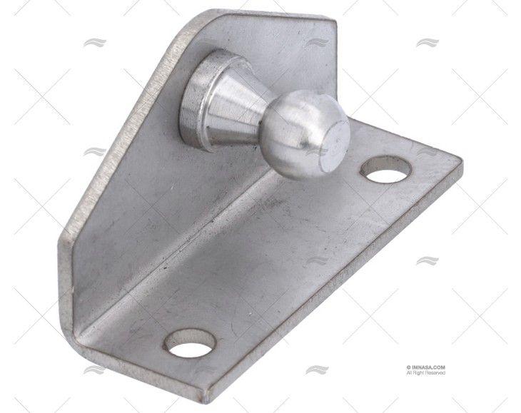 SUPPORTO 'L' 51x20x30 C/PALLA INOX 10mm