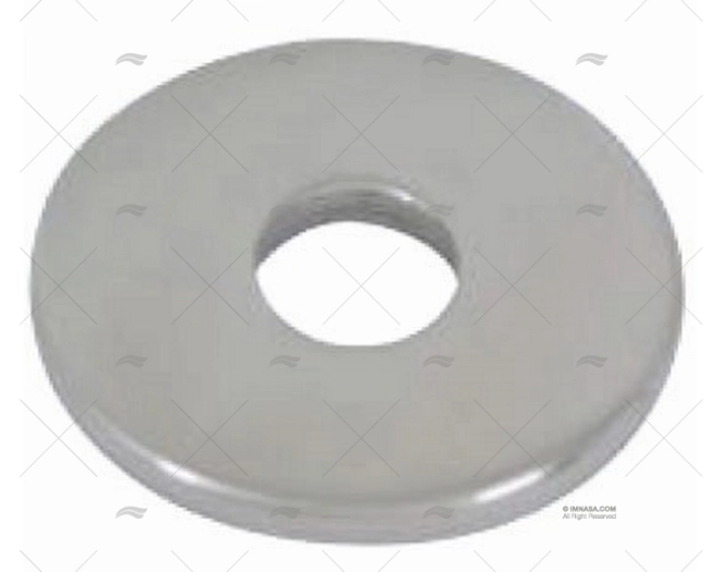 BASE ROTONDA INOX AISI 316 32mm