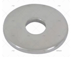 BASE ROTONDA INOX AISI 316 32mm