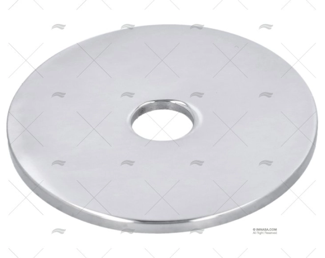 BASE ROTONDA INOX AISI 316 50.8mm
