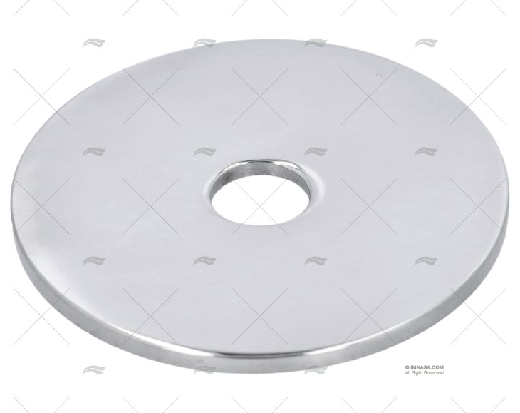 BASE ROTONDA INOX AISI 316 50.8mm