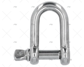 MANILHA RETA INOX 14mm