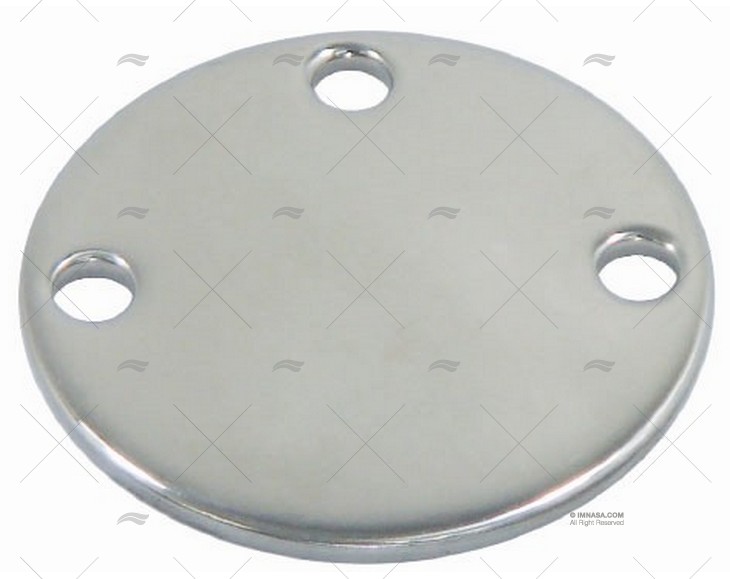 BASE RONDE INOX SS 316 60mm