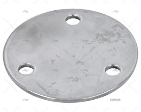 BASE TONDA INOX AISI 316 73mm