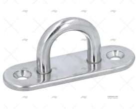 PIASTRINA INOX SS 304 60x20mm