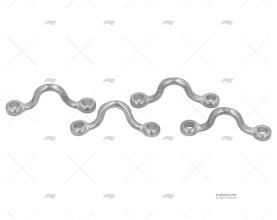 PASSADIÇO INOX SS 316 4mm  (4Un.) MARINE TOWN