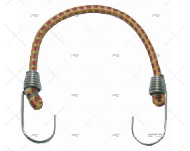 ELÁSTICO C/GANCHO INOX SS 304 300mm