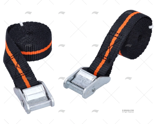 CORREIA 25mm 1,6MT PRETA-R CROCODILO 2U
