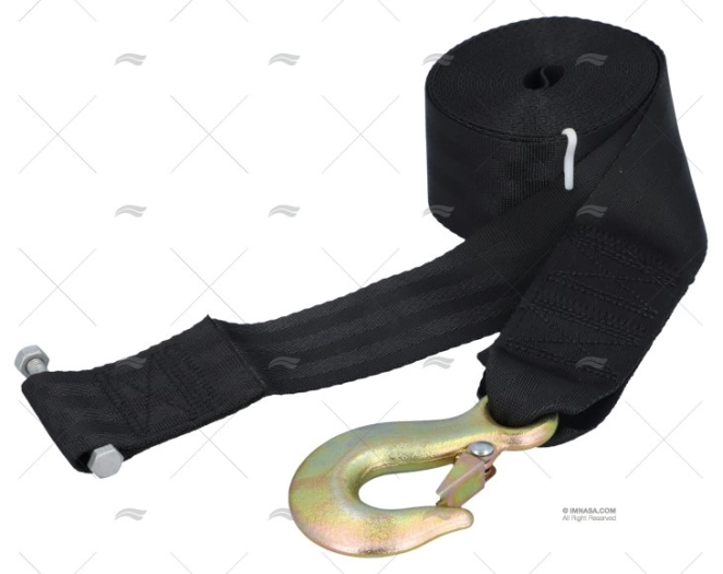 TRAILER WINCH STRAP 50mm 6m