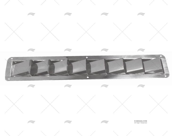 GRELHA INOX SS 304 327x76mm MARINE TOWN