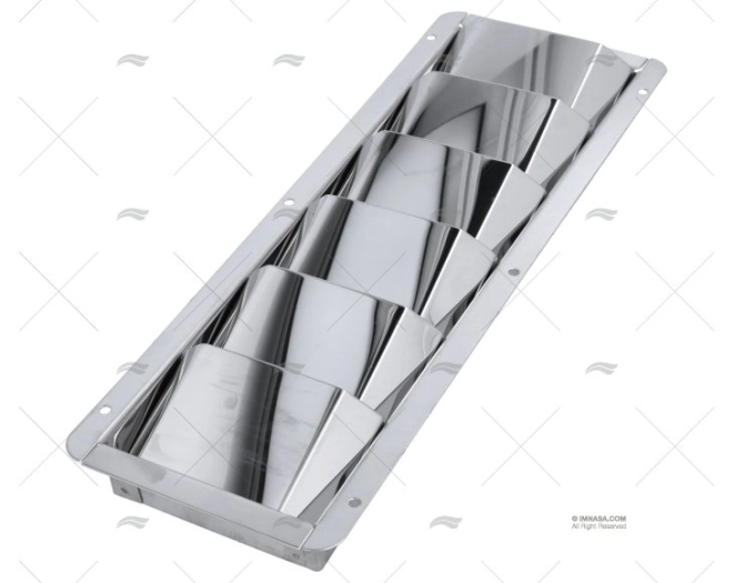 GRILLE INOX SS 304 327x113mm MARINE TOWN