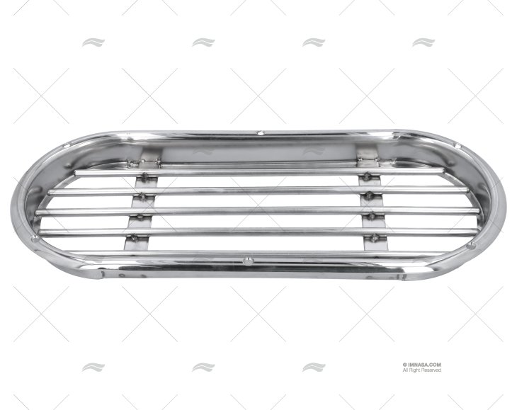 LOUVERED VENT SS 316 426x177mm MARINE TOWN
